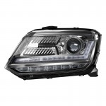 LEDriving® Μπροστινά Φανάρια Black Full Led Dynamic Osram Με Φώτα Ημέρας DRL Για Volkswagen Amarok 2010+ (LEDHL107-BK)