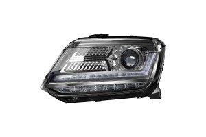 LEDriving® Μπροστινά Φανάρια Black Full Led Dynamic Osram Με Φώτα Ημέρας DRL Για Volkswagen Amarok 2010+ (LEDHL107-BK)