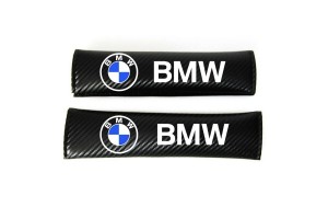 Μαξιλαράκια Ζώνης Carbon BMW 2 ΤΕΜ