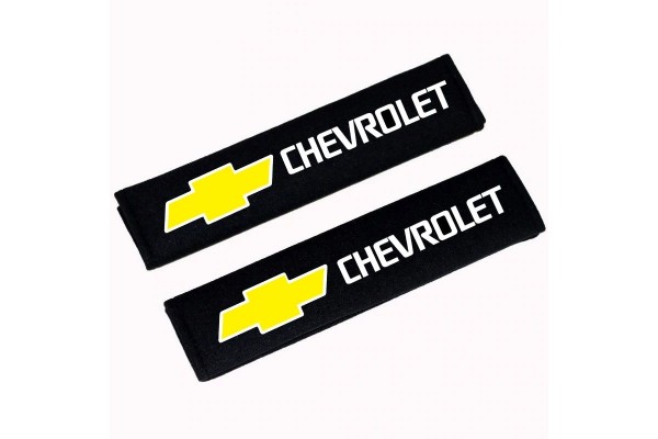 Μαξιλαράκια Ζώνης Υφασμάτινα Chevrolet 2 ΤΕΜ