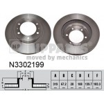 Nipparts Δισκόπλακα - N3302199