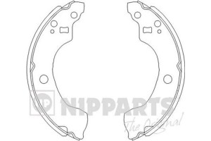 Nipparts Σετ Σιαγόνων Φρένων - J3501053