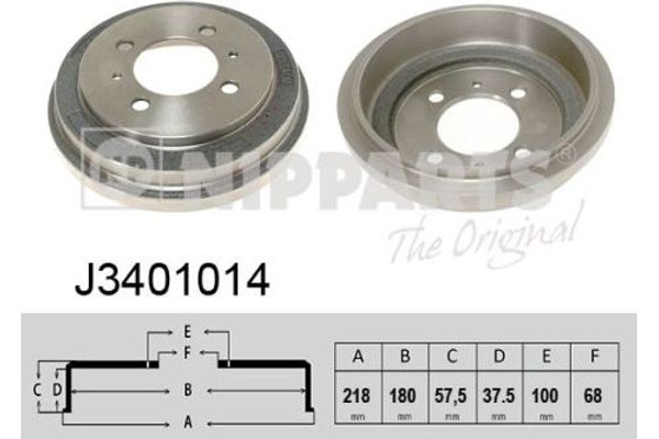 Nipparts Ταμπούρο - J3401014