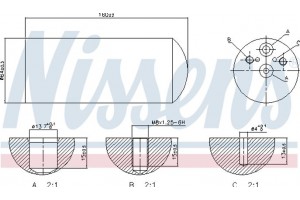 Nissens Αφυγραντήρας, σύστ. Κλιματισμού - 95172
