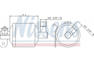 Nissens Αφυγραντήρας, σύστ. Κλιματισμού - 95204