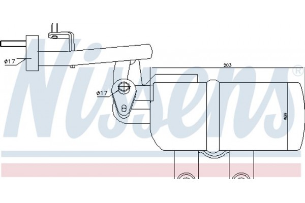 Nissens Αφυγραντήρας, σύστ. Κλιματισμού - 95332