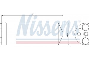 Nissens Αφυγραντήρας, σύστ. Κλιματισμού - 95425