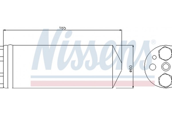 Nissens Αφυγραντήρας, σύστ. Κλιματισμού - 95425