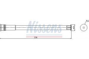 Nissens Αφυγραντήρας, σύστ. Κλιματισμού - 95463