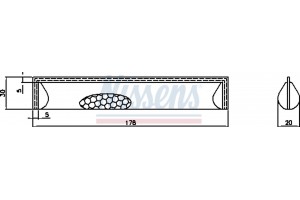 Nissens Αφυγραντήρας, σύστ. Κλιματισμού - 95622