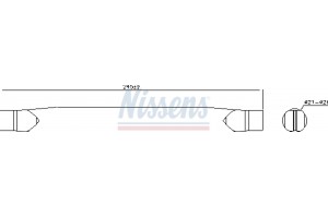 Nissens Αφυγραντήρας, σύστ. Κλιματισμού - 95623