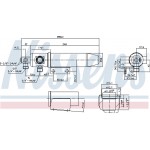 Nissens Αφυγραντήρας, σύστ. Κλιματισμού - 95107