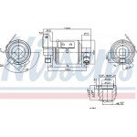 Nissens Αφυγραντήρας, σύστ. Κλιματισμού - 95109