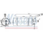 Nissens Αφυγραντήρας, σύστ. Κλιματισμού - 95129