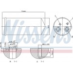 Nissens Αφυγραντήρας, σύστ. Κλιματισμού - 95139