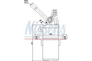 Nissens Αφυγραντήρας, σύστ. Κλιματισμού - 95213