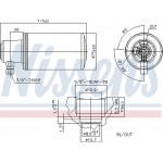Nissens Αφυγραντήρας, σύστ. Κλιματισμού - 95229
