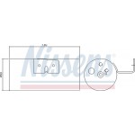 Nissens Αφυγραντήρας, σύστ. Κλιματισμού - 95232
