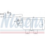 Nissens Αφυγραντήρας, σύστ. Κλιματισμού - 95332