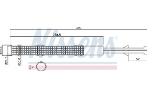 Nissens Αφυγραντήρας, σύστ. Κλιματισμού - 95359