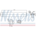 Nissens Αφυγραντήρας, σύστ. Κλιματισμού - 95452