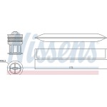 Nissens Αφυγραντήρας, σύστ. Κλιματισμού - 95456