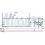Nissens Αφυγραντήρας, σύστ. Κλιματισμού - 95497