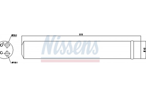 Nissens Αφυγραντήρας, σύστ. Κλιματισμού - 95519