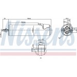 Nissens Αφυγραντήρας, σύστ. Κλιματισμού - 95565
