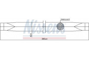 Nissens Αφυγραντήρας, σύστ. Κλιματισμού - 95573