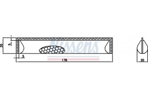 Nissens Αφυγραντήρας, σύστ. Κλιματισμού - 95622