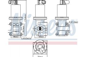 Nissens Βαλβίδα Agr - 98180