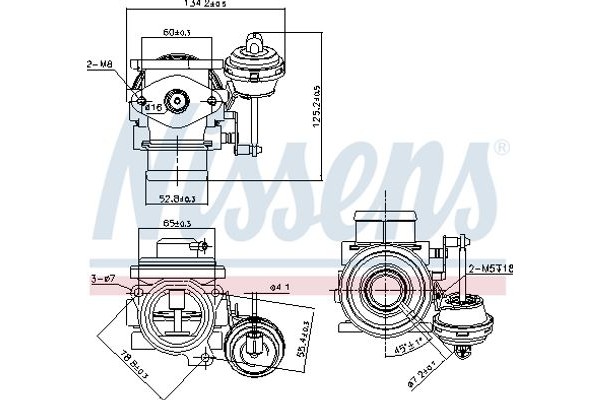 Nissens Βαλβίδα Agr - 98182