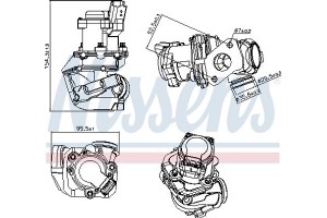 Nissens Βαλβίδα Agr - 98188