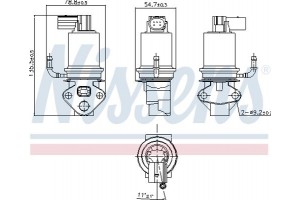 Nissens Βαλβίδα Agr - 98201