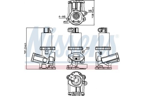 Nissens Βαλβίδα Agr - 98210