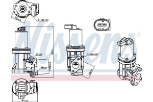 Nissens Βαλβίδα Agr - 98307