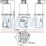 Nissens Βαλβίδα Agr - 98163