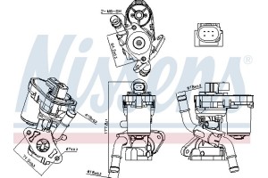 Nissens Βαλβίδα Agr - 98165