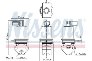 Nissens Βαλβίδα Agr - 98179