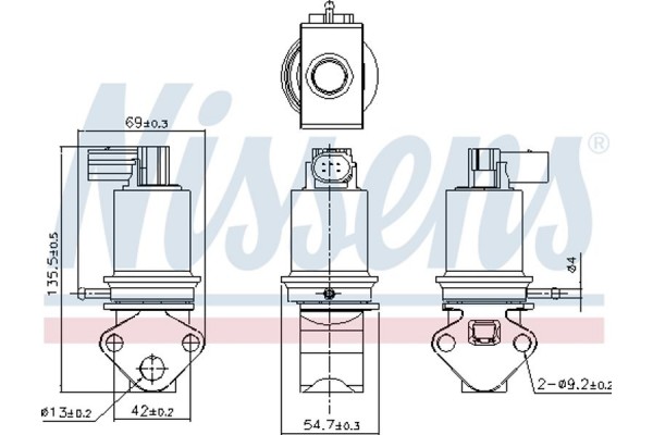 Nissens Βαλβίδα Agr - 98179