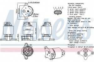 Nissens Βαλβίδα Agr - 98187