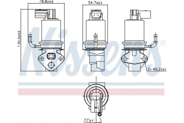 Nissens Βαλβίδα Agr - 98201