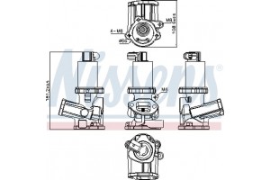 Nissens Βαλβίδα Agr - 98210