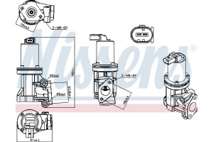 Nissens Βαλβίδα Agr - 98307