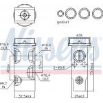 Nissens Βαλβίδα εκτόνωσης, συστ. κλιματ. - 999260