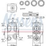Nissens Βαλβίδα εκτόνωσης, συστ. κλιματ. - 999285