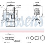 Nissens Βαλβίδα εκτόνωσης, συστ. κλιματ. - 999290