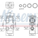 Nissens Βαλβίδα εκτόνωσης, συστ. κλιματ. - 999352