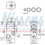 Nissens Βαλβίδα εκτόνωσης, συστ. κλιματ. - 999366